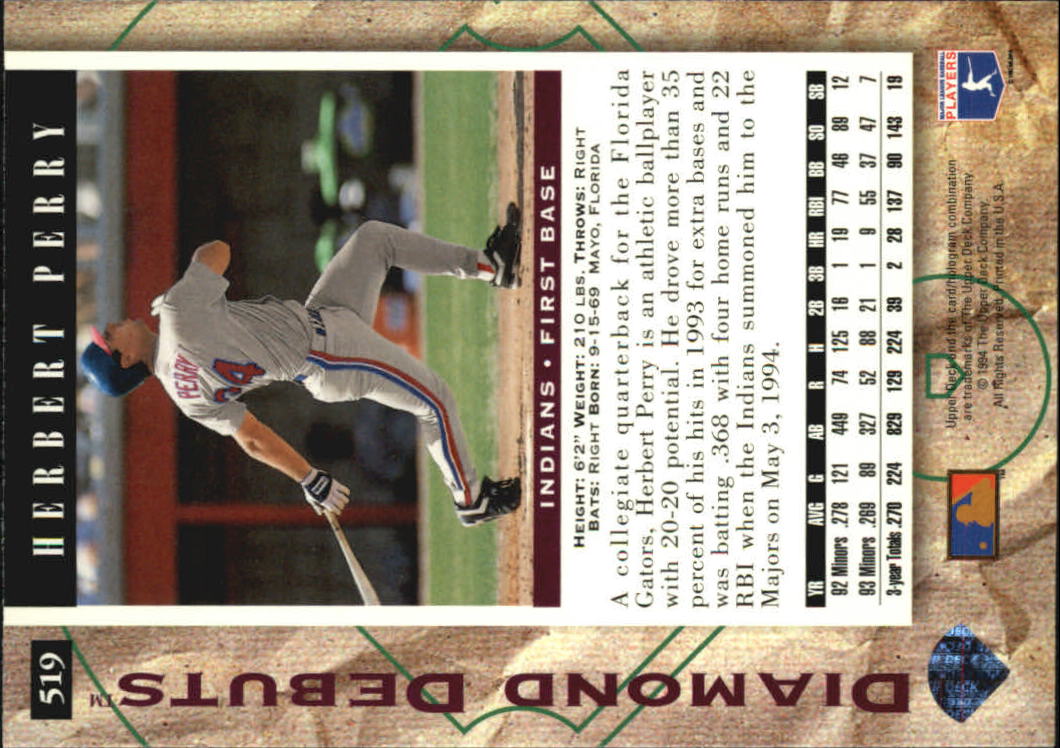 You Pick 10 1994 Upper Deck Electric Diamond BB 276-550 A1351 FREE SHIP