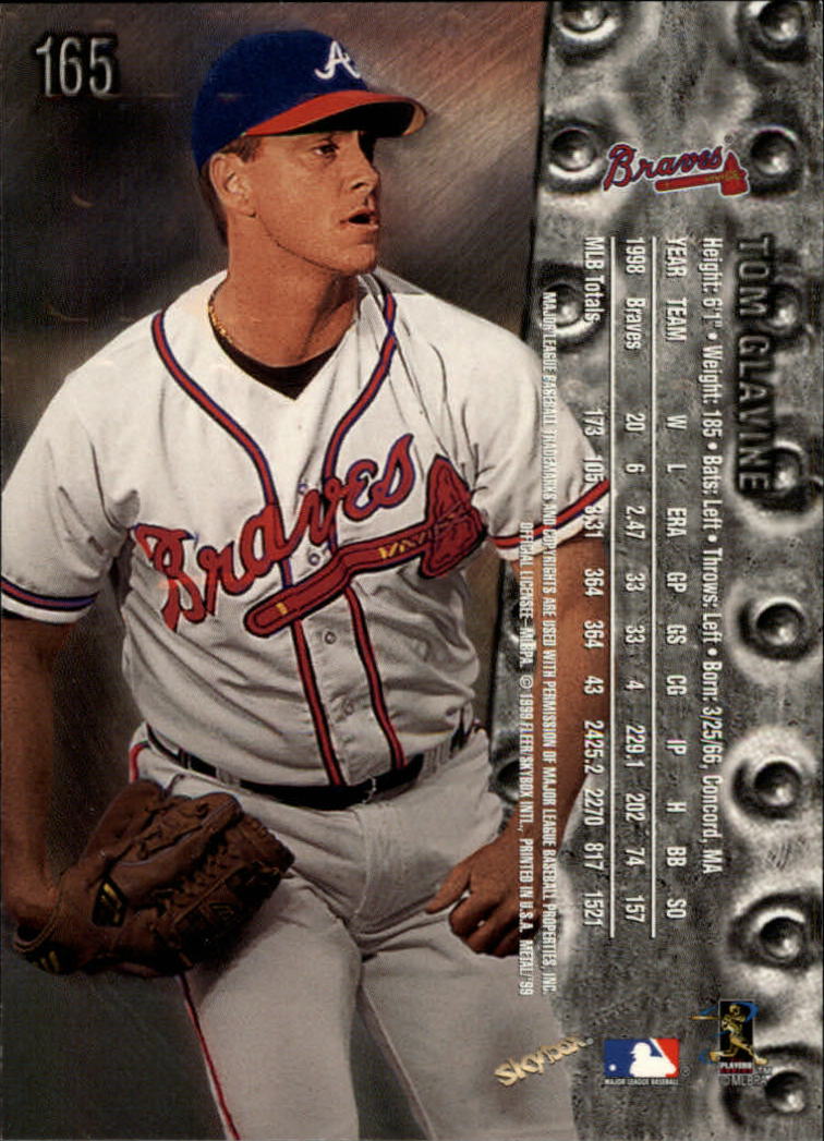 Tom Glavine Cards 1989 2017 Braves Mets You Choose EBay