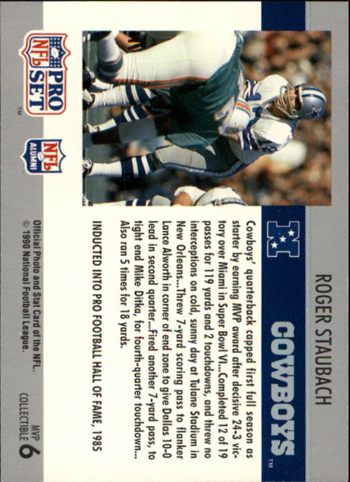 1990 Pro Set Super Bowl MVP S Football Card Pick EBay