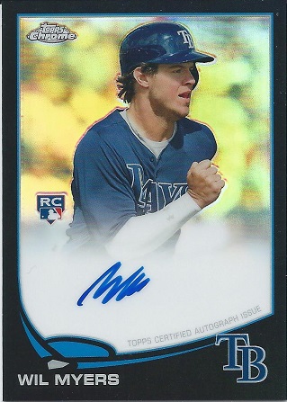 Wil Myers Autographed Jersey (Rays) at 's Sports Collectibles Store