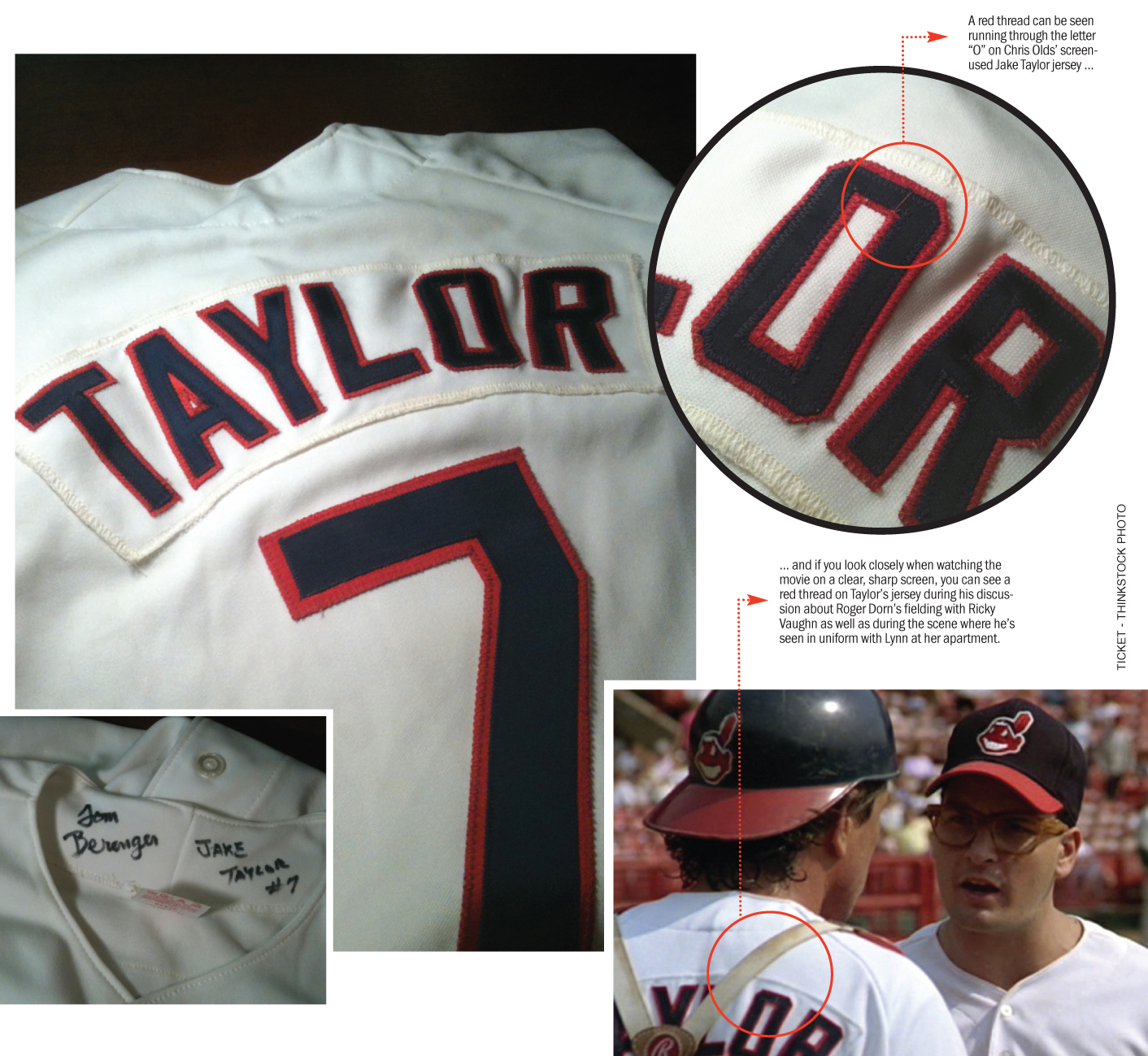 jake taylor major league jersey