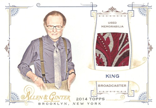 2014 Topps Allen & Ginter Relics #FRB-ZG Zack Greinke Game Worn Jersey  Baseball Card at 's Sports Collectibles Store