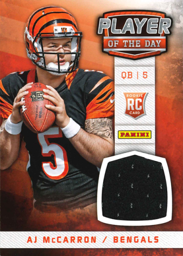 2021 Panini NFL Player of the Day Checklist, POD Set Info, Promo