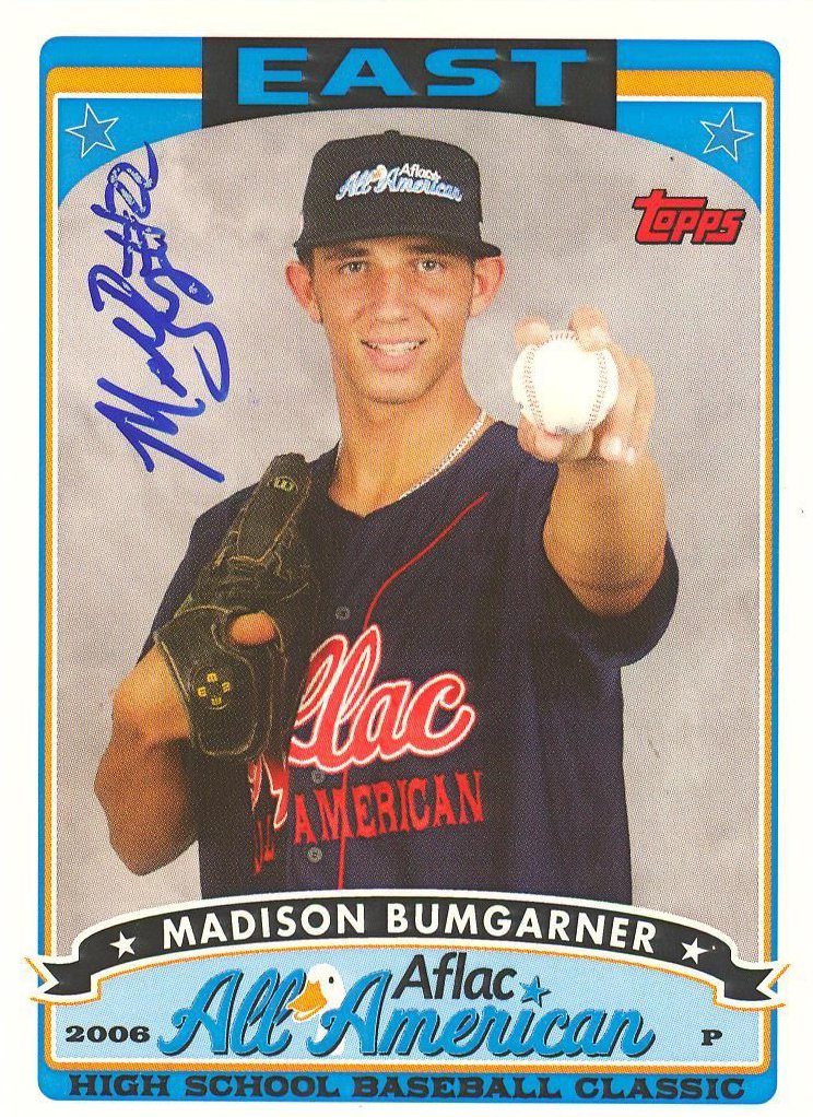 Madison Bumgarner in high school : r/baseball