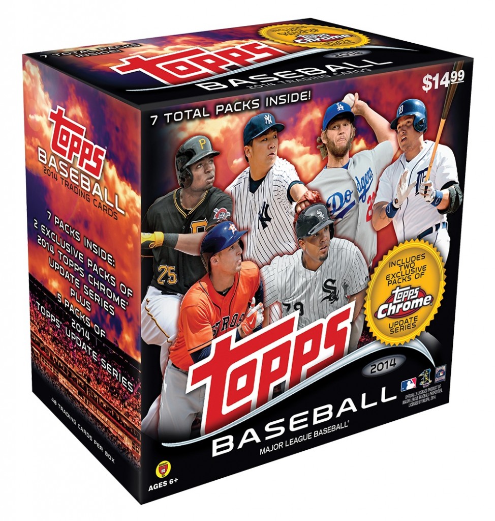 Mlb Chrome Update Baseball Holiday Mega Box : Target