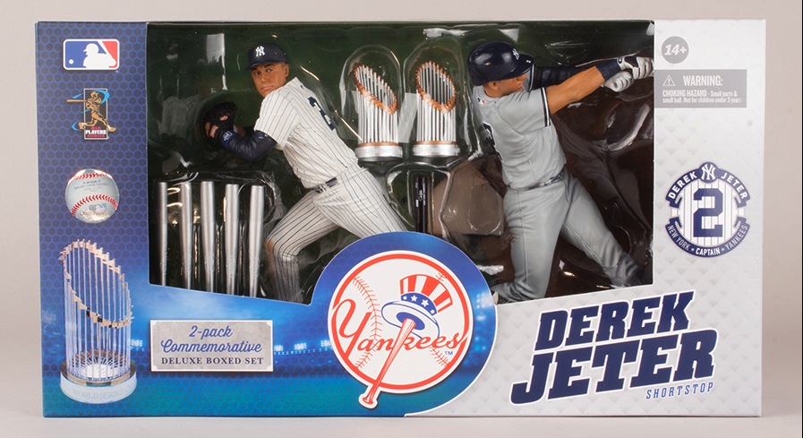 MLB SportsPicks Derek Jeter World Series Figures Set