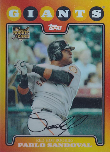 Pablo Sandoval 2012 Bowman #14 San Francisco Giants