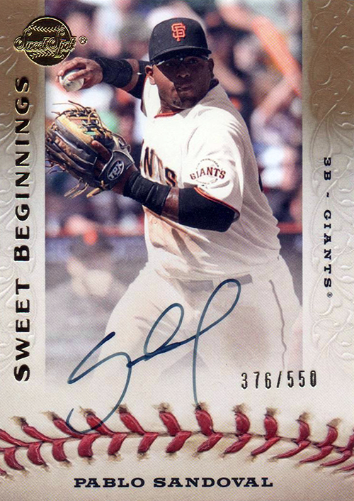 World Series slugger Pablo Sandoval has just one Rookie Card - Beckett News