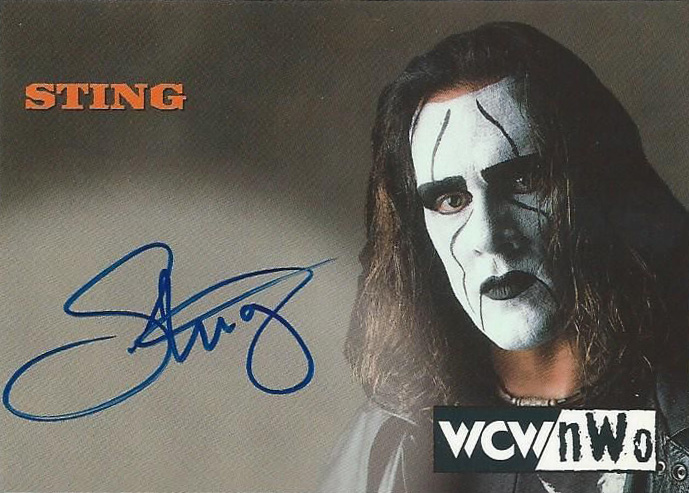 STING WCW WWE SIGNED AUTOGRAPH 11X14 PHOTO W/ PROOF PSA DNA COA 