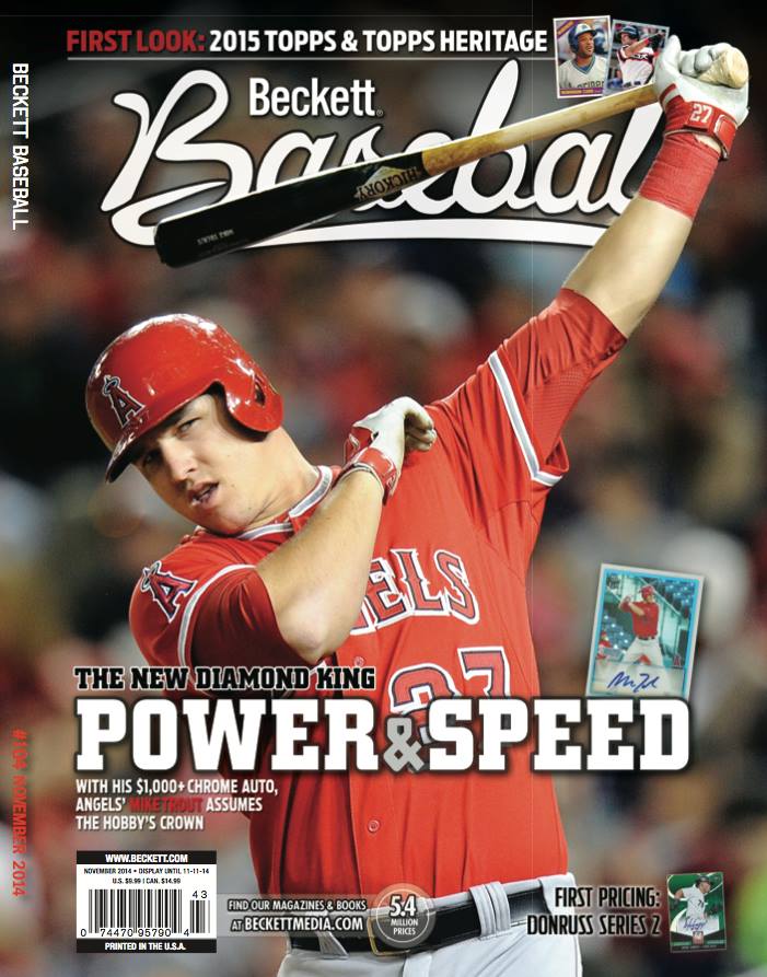 Mike Trout is Topps' third 2012 Finest rookie - Beckett News