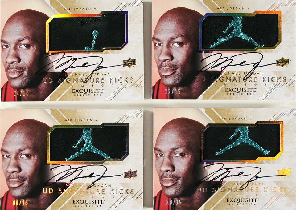 Michael Jordan Autographed 2012-13 Upper Deck Exquisite Collection Sig