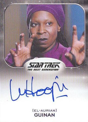 Whoopi Goldberg! 2014 Star Trek Aliens Autograph Card SET of 76 Autograph cards