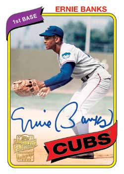 Ernie Banks 2014 Topps Archives