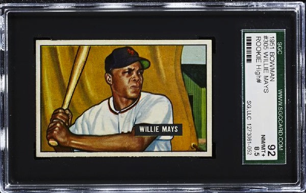 Willie Mays Rookie Card