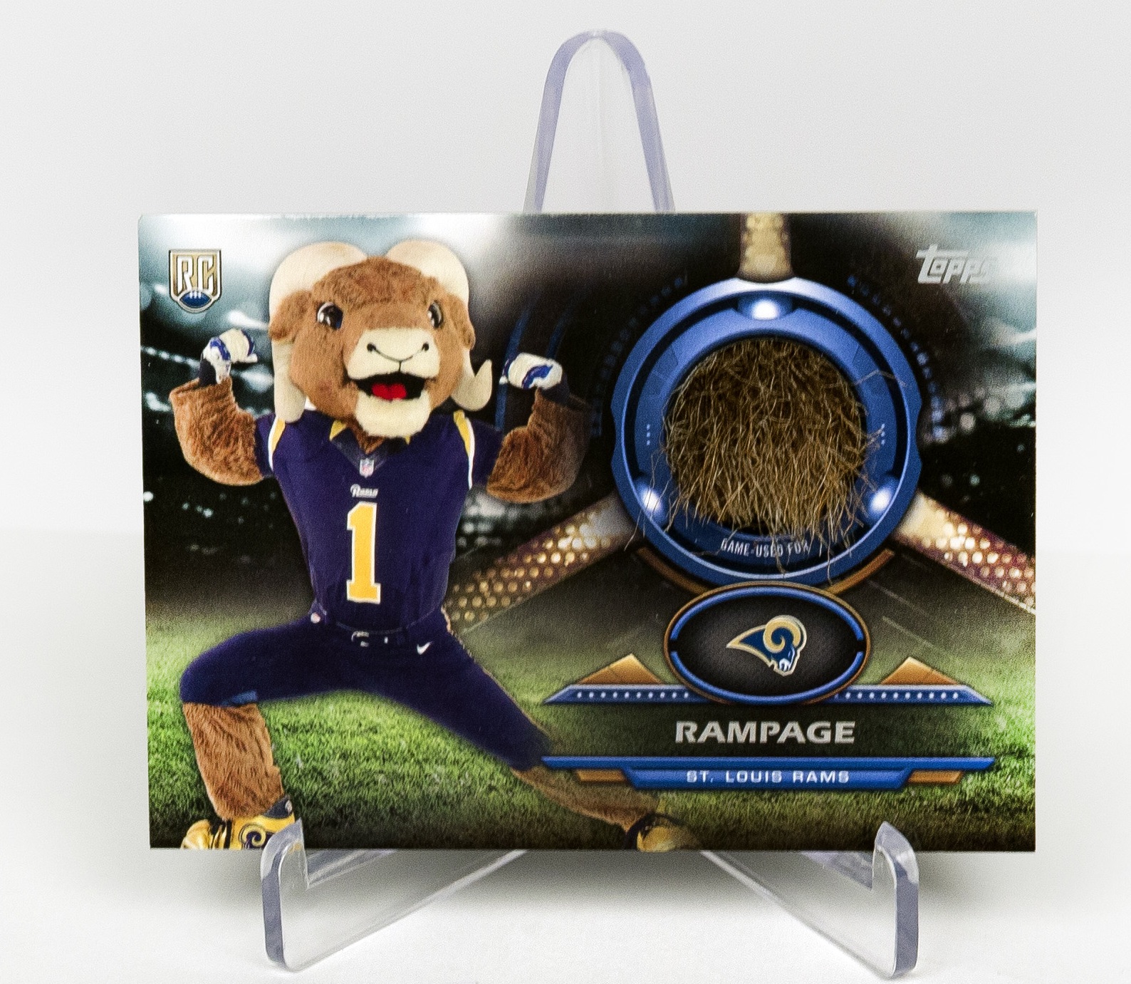 Rams mascot gets Relic treatment from Topps - Beckett News