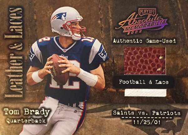 tom brady game used football