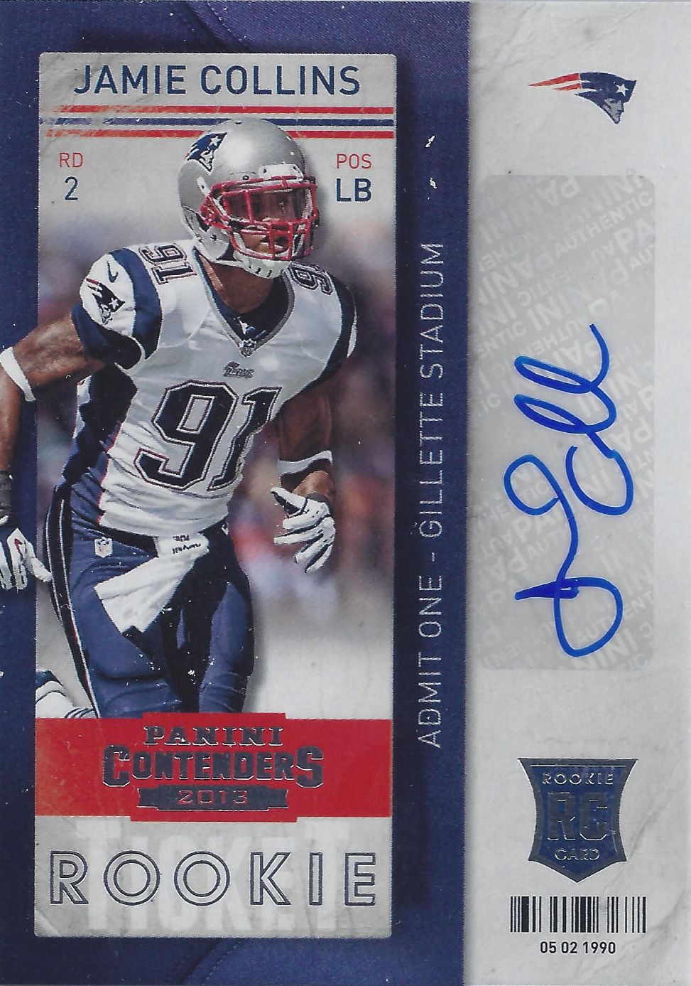 : New England Patriots 2014 Panini Super Bowl XLIX