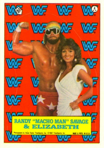 Randy Macho Man Savage Poffo custom made retro style card