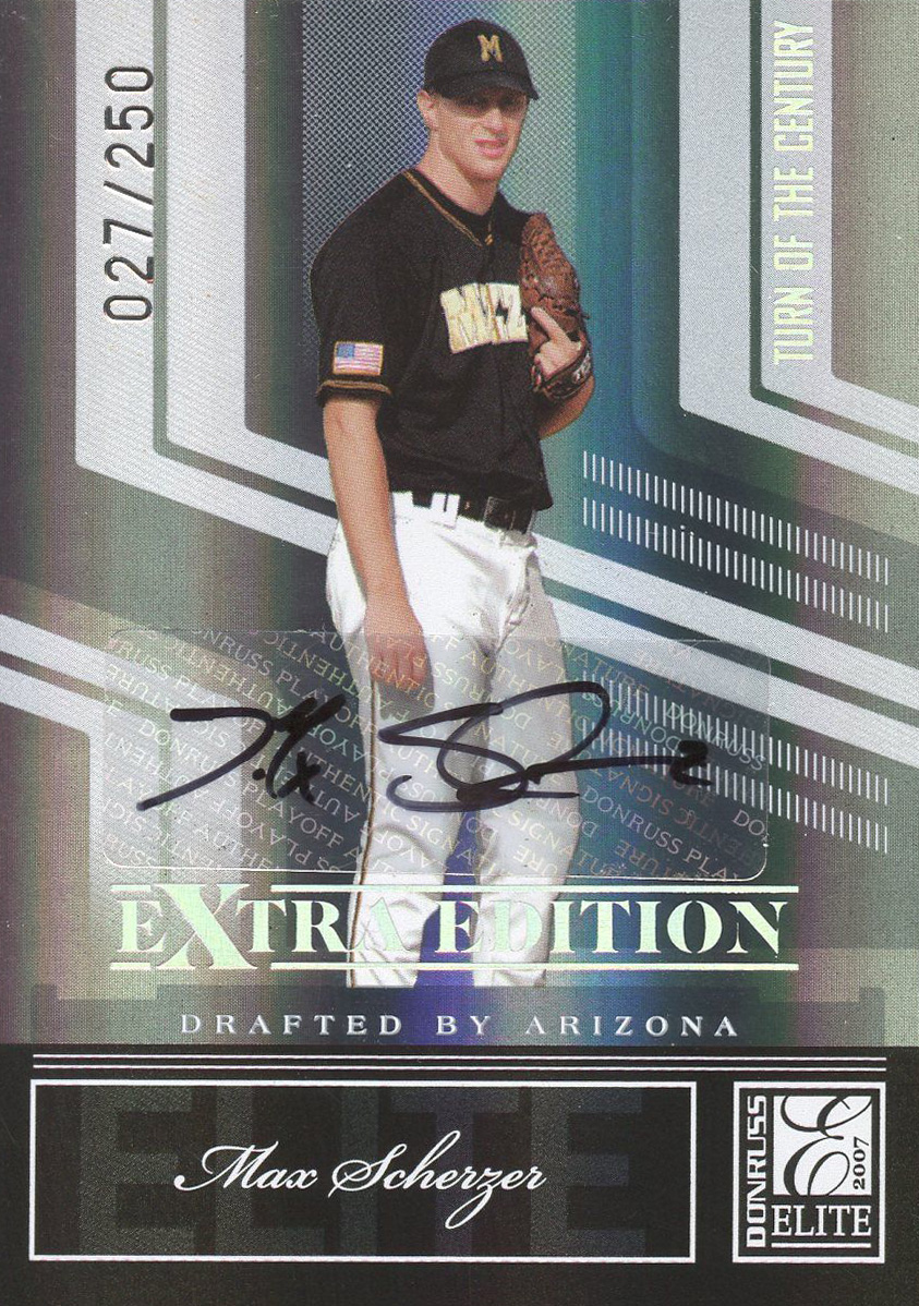 Top 5: Early Max Scherzer cards to own - Beckett News