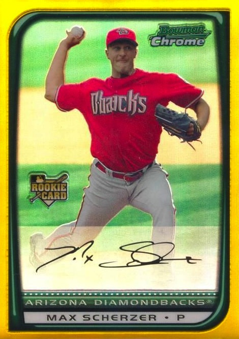 Max Scherzer Rookie Cards Checklist and Memorabilia Buying Guide