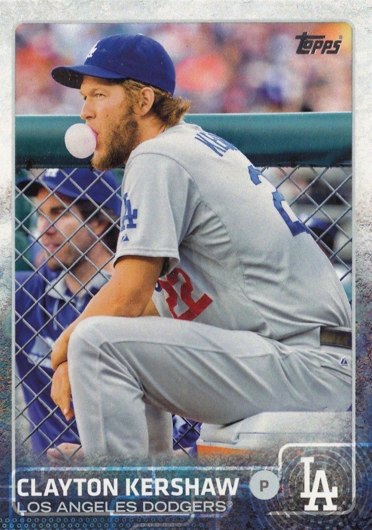  Baseball MLB 2015 Topps #100 Clayton Kershaw NM-MT