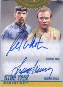 2014 Star Trek Portfolio Prints Incentive Mirror Mirror with William Shatner