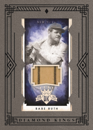 babe ruth jersey card