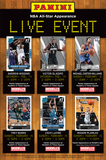 Panini Partners With Modell's For NBA All-Star Festivities - Beckett News