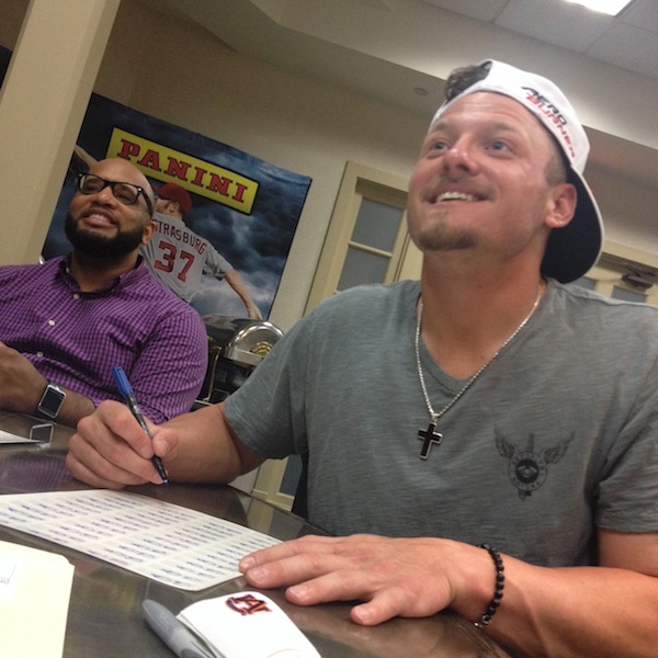 MLB All-Star Josh Donaldson talks cards during Panini America Spring  Training Road Trip - Beckett News