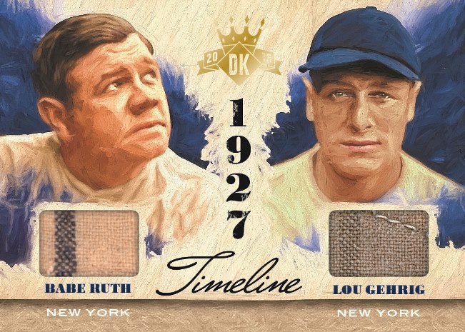 babe ruth jersey card