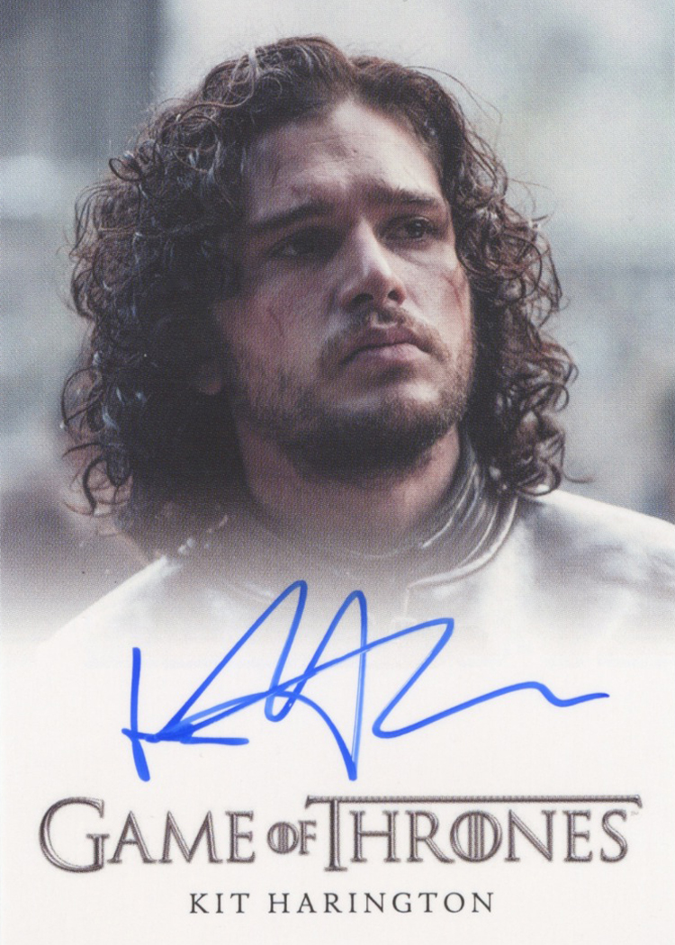 Game of Thrones Season 4 Autograph Auto Card Selection 