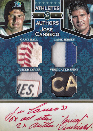 Jose Canseco Juiced Autographed Texas Custom Baseball Jersey - BAS