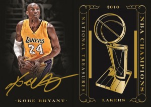 Panini America 2014-15 National Treasures Basketball Kobe Bryant