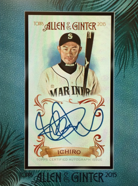 ICHIRO AUTOGRAPH CARD - スポーツ選手