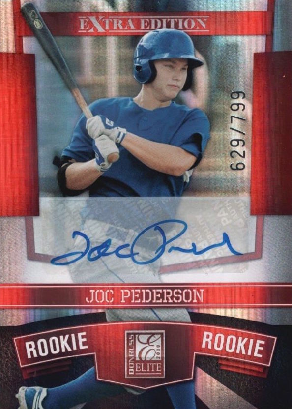 Joc Pederson Autographed Signed 2013 Topps Allen & Ginter Auto