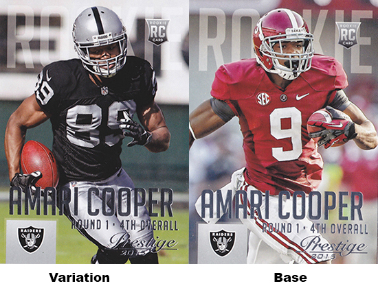 2015 Panini Prestige Football Variations Amari Cooper