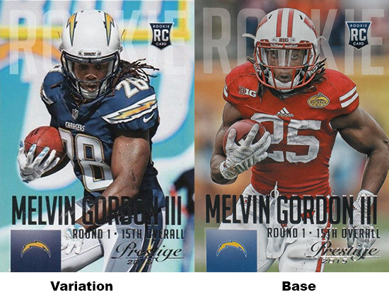 2015 Panini Prestige Football Variations Melvin Gordon