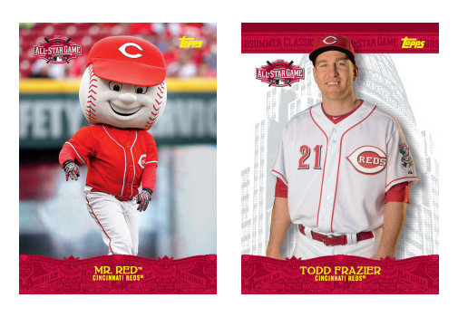 Joey Votto baseball card (Cincinnati Reds All Star) 2015 Topps