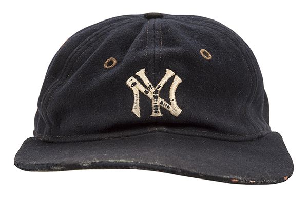 1932 Babe Ruth Game-Worn Cap