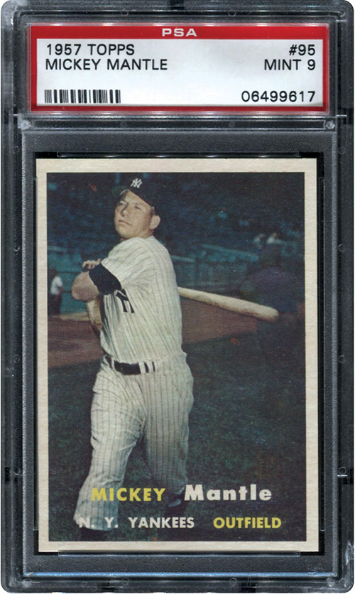 Mickey Mantle jersey, 1952 card top $9 million in Heritage Summer