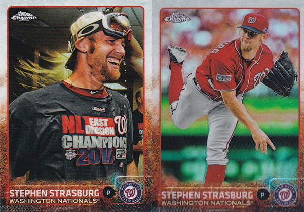 Stephen Strasburg Topps Chrome Rookie Card