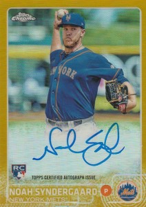 2015 TCH BB Rookie Auto Gold Noah Syndergaard