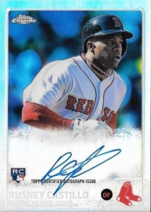 2015 TCH BB Rookie Auto Refractor Castillo