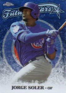 2015 Topps Chrome Baseball Future Stars Jorge Soler