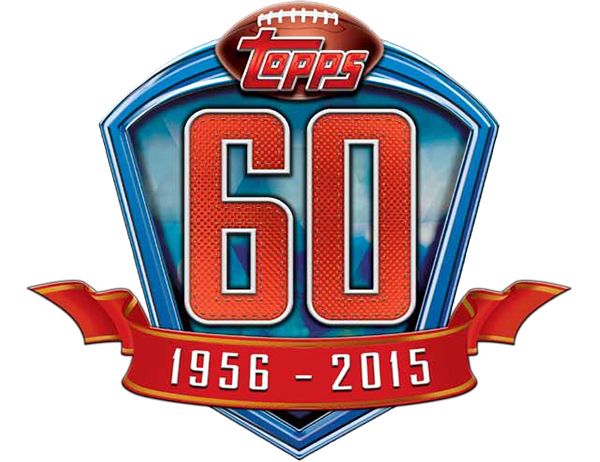 2015 Topps Football 60th Anniversary Header
