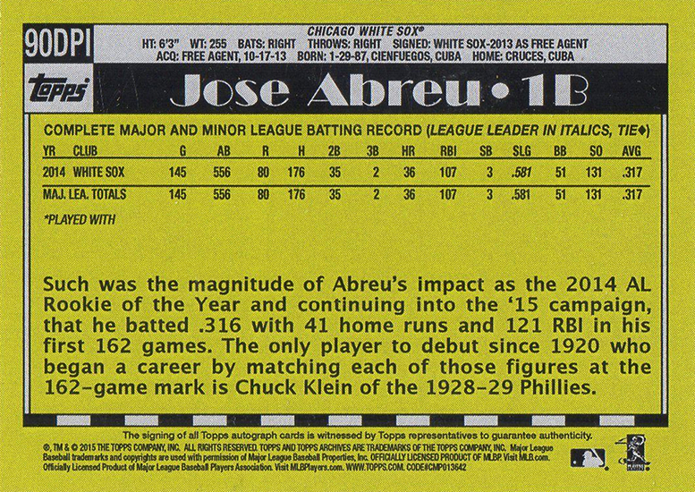 José Abreu: Prop Bets vs. Nationals