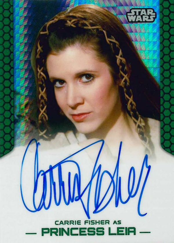 autographed star wars memorabilia