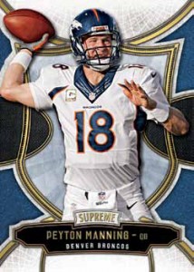2015 Topps Supreme Football Base Peyton Manning