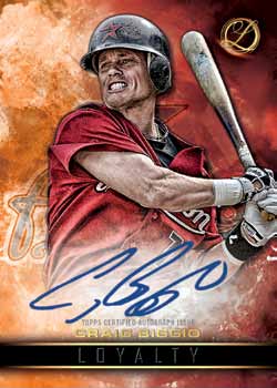 2016 Topps Legacies of Baseball Craig Biggo Autograph