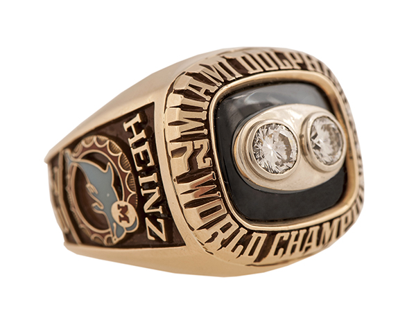 Bob Heinz 1973 Miami Dolphins Super Bowl VIII Ring